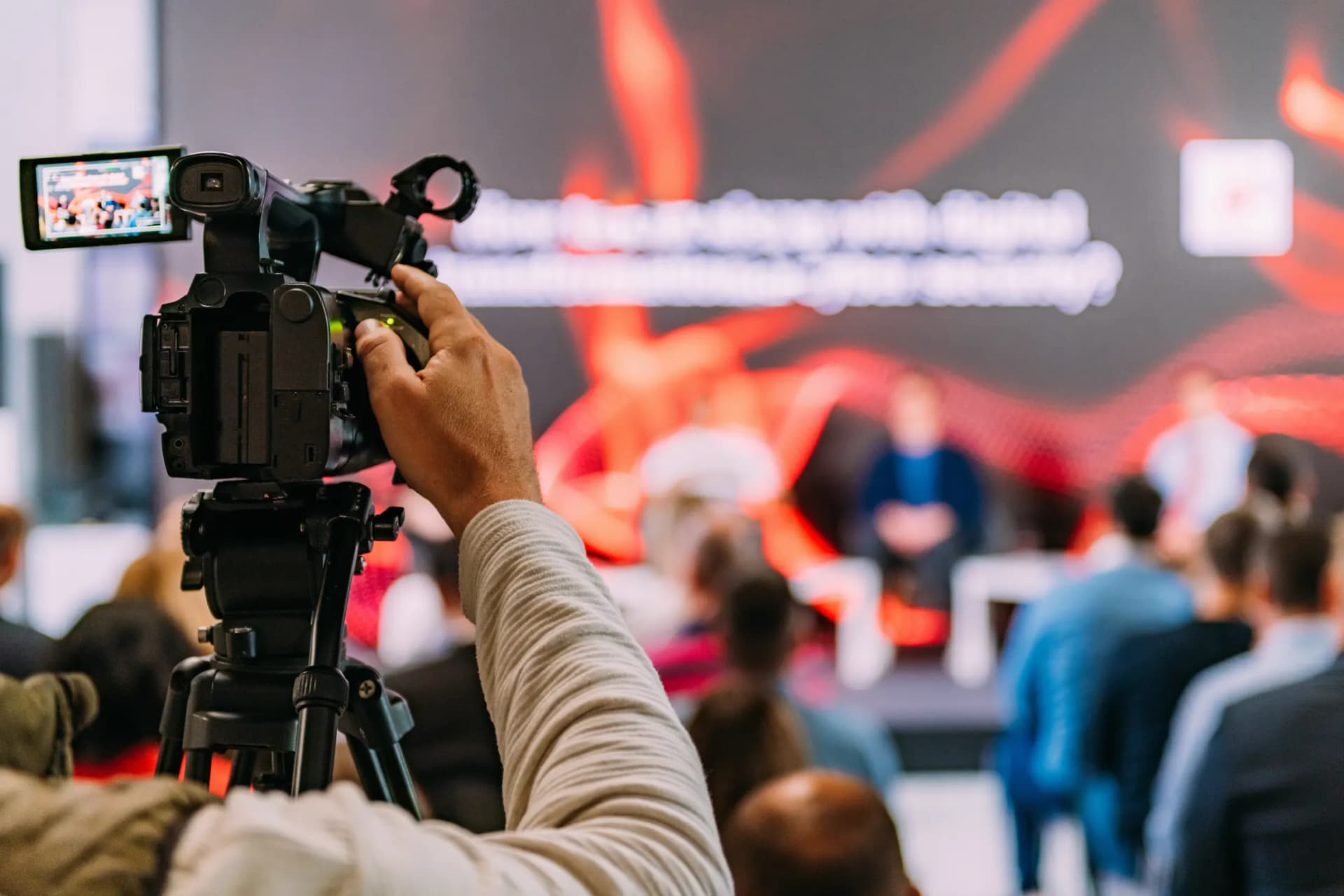 Multi-camera setup used for social content production